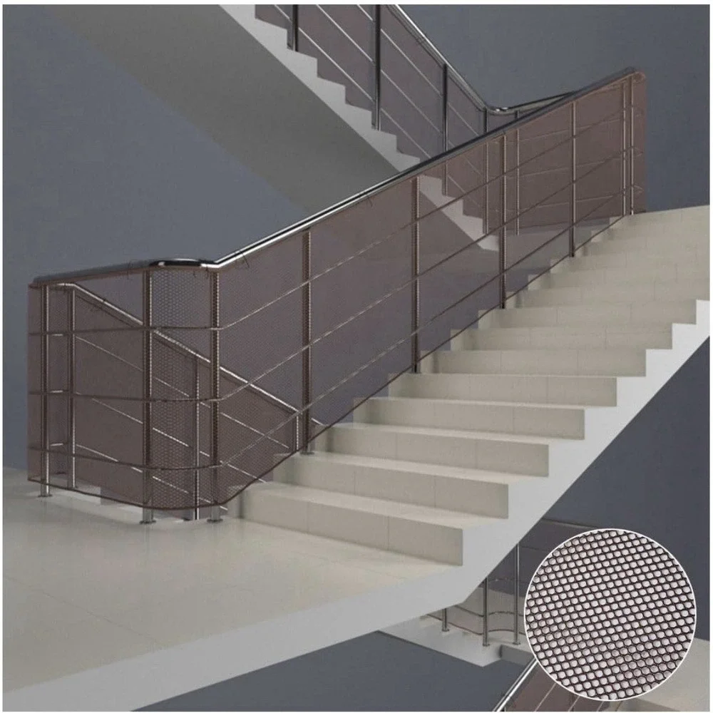 Banister Guard Balcony Netting Stairs Railing Stairs Nylon Net 10 ft L x 2.6